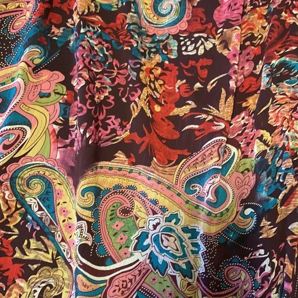 Maxi dress beautiful colors size small - Picture 2 of 7